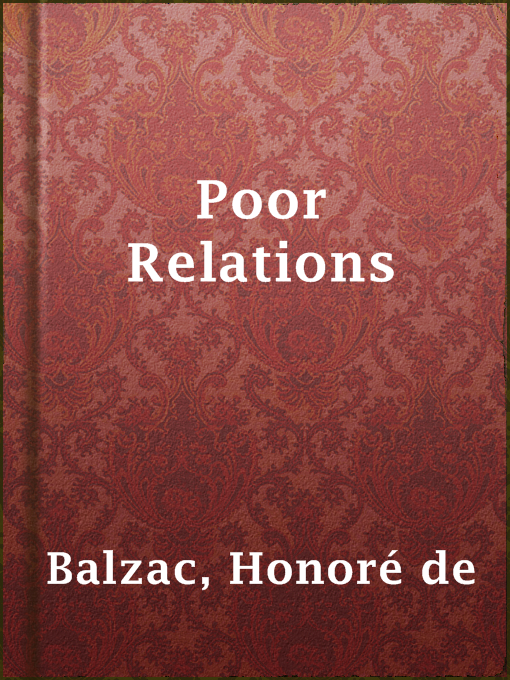 Title details for Poor Relations by Honoré de Balzac - Available